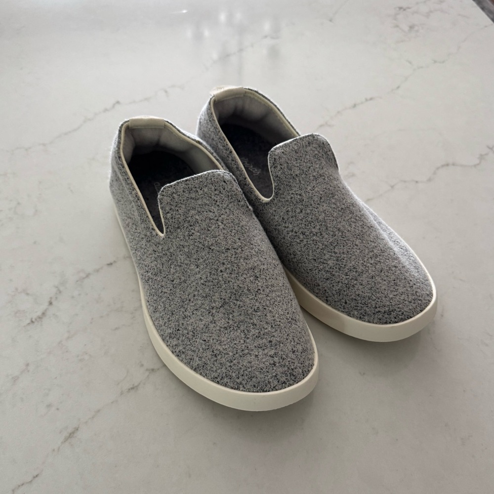 Allbird wool loungers mule shoe - cream sole